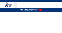 Desktop Screenshot of groceryexpress.co.za